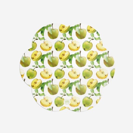 Sottopiatti “Mele Verdi”, Collezione Frutta - Le Tavole di Luisa