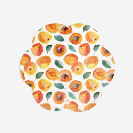 Sottopiatti “Albicocche”, Collezione Frutta - Le Tavole di Luisa