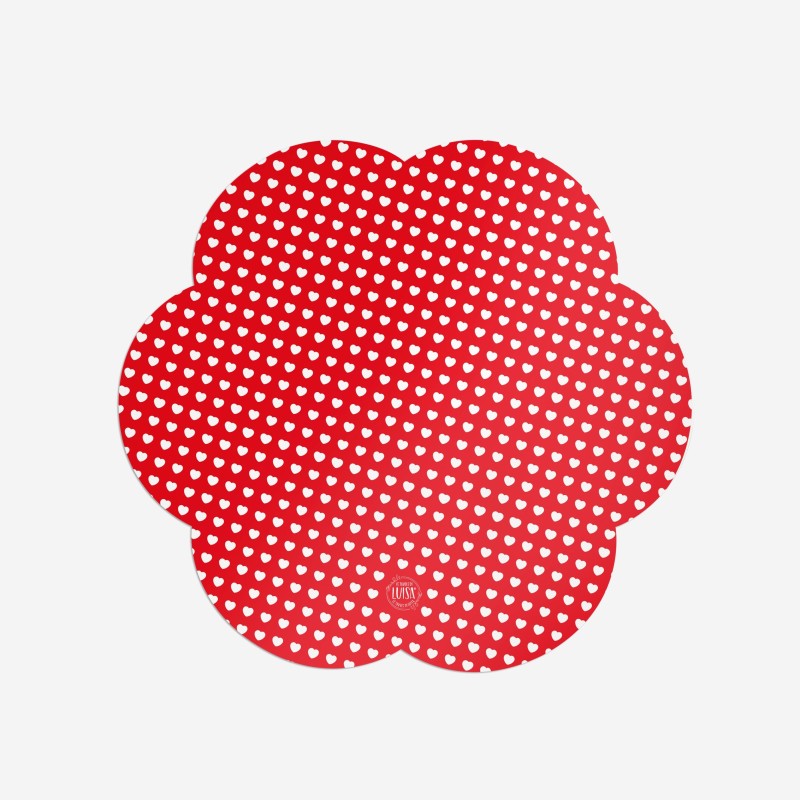 Sottopiatti “Micro Cuori”, Collezione Sottopiatti - Le Tavole di Luisa