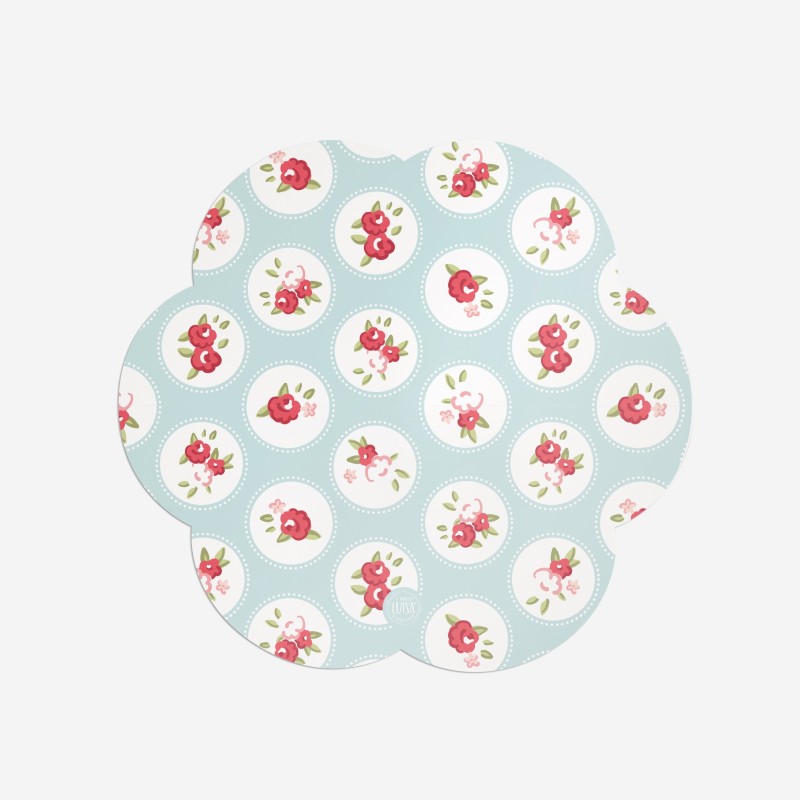 Sottopiatti “Fiori Stilizzati”, Collezione Decorativo - Le Tavole di Luisa