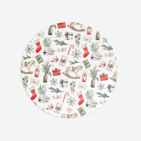 Sottopiatti “Natale Illustrato Mini”, Collezione Natale - Le Tavole di Luisa