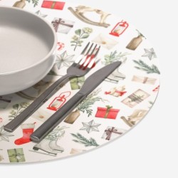 Sottopiatti “Natale Illustrato Mini”, Collezione Natale - Le Tavole di Luisa