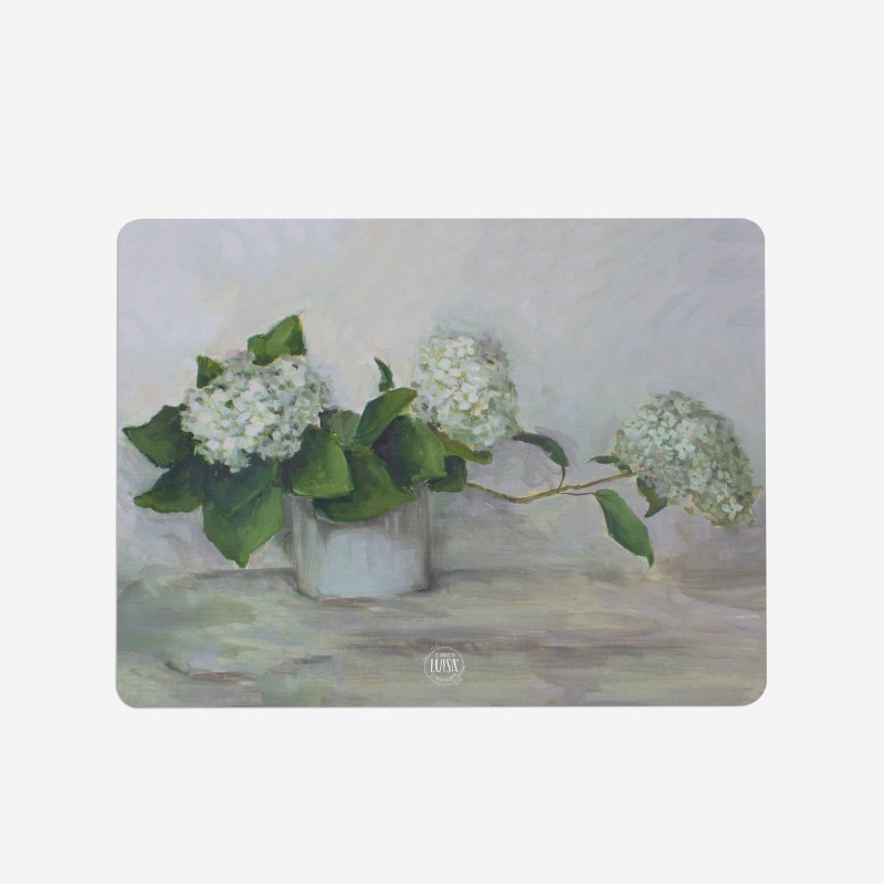 Sottopiatti “Ortensie Dipinte”, Collezione Fiori - Le Tavole di Luisa