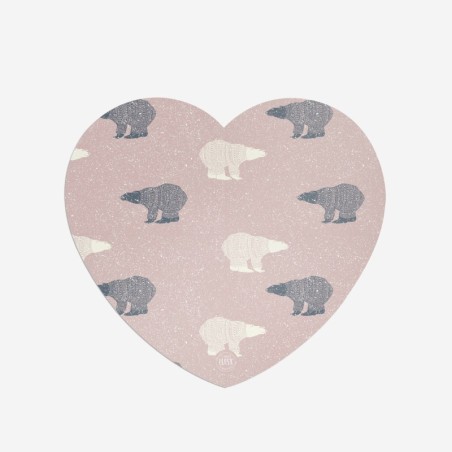 Sottopiatti “Orsi Polari”, Collezione Montagna - Le Tavole di Luisa