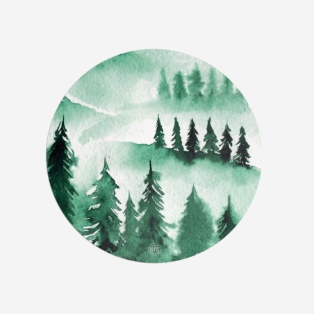 Sottopiatti “Paesaggio Invernale”, Collezione Natale - Le Tavole di Luisa