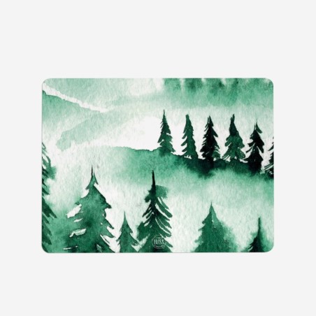 Sottopiatti “Paesaggio Invernale”, Collezione Natale - Le Tavole di Luisa