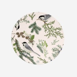 Sottopiatti “Rametti e Piccoli Uccelli”, Collezione Montagna - Le Tavole di Luisa