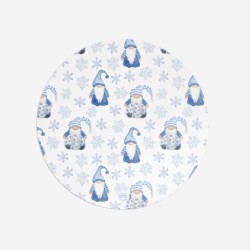 Sottopiatti “Gnomi e Neve”, Collezione Natale - Le Tavole di Luisa
