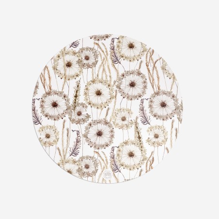 Sottopiatti “Soffioni”, Collezione Fiori - Le Tavole di Luisa