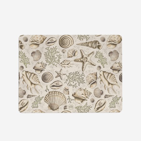 Sottopiatti “Conchiglie Marine”, Collezione Mare - Le Tavole di Luisa