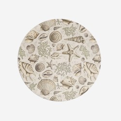 Sottopiatti “Conchiglie Marine”, Collezione Mare - Le Tavole di Luisa