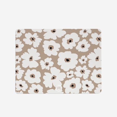 Sottopiatti “Fiori beige”, Collezione Fiori - Le Tavole di Luisa