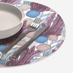 Sottopiatti “Fondale marino”, Collezione Mare - Le Tavole di Luisa