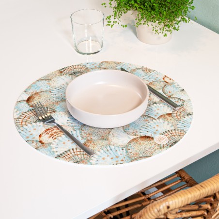 Sottopiatti “Incanto marino”, Collezione Mare - Le Tavole di Luisa