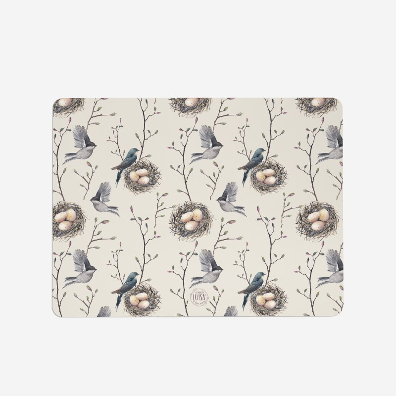 Sottopiatti “Nidi e uova”, Collezione Pasqua - Le Tavole di Luisa