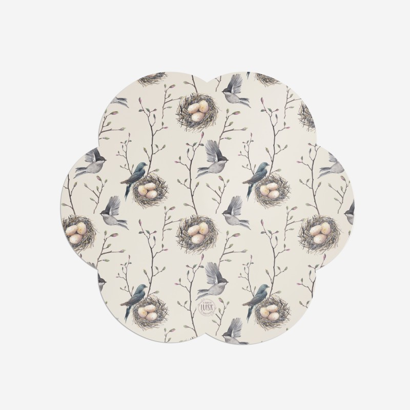 Sottopiatti “Nidi e uova”, Collezione Pasqua - Le Tavole di Luisa