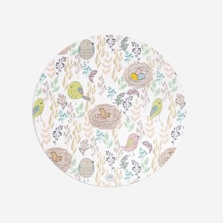 Sottopiatti “Uccellini e allegria”, Collezione Pasqua - Le Tavole di Luisa