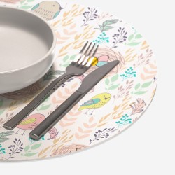 Sottopiatti “Uccellini e allegria”, Collezione Pasqua - Le Tavole di Luisa