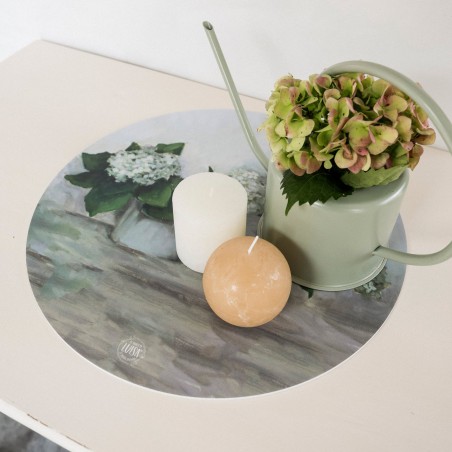 Sottopiatti “Ortensie Dipinte”, Collezione Fiori - Le Tavole di Luisa