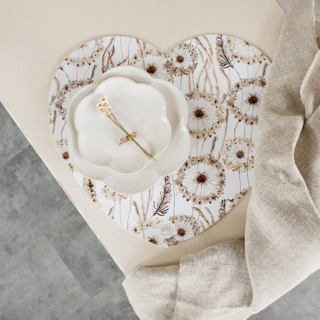 Sottopiatti “Soffioni”, Collezione Fiori - Le Tavole di Luisa