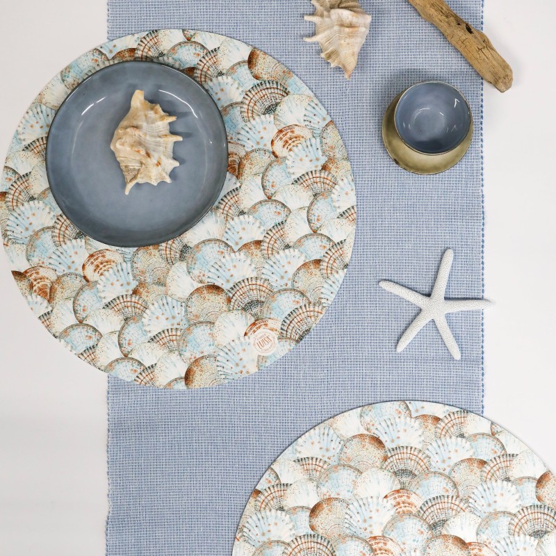 Sottopiatti “Incanto marino”, Collezione Mare - Le Tavole di Luisa
