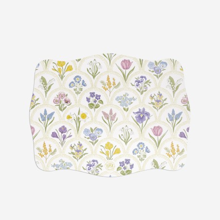 Sottopiatti “Piccoli fiori primaverili”, Collezione Fiori - Le Tavole di Luisa