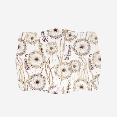 Sottopiatti “Soffioni”, Collezione Fiori - Le Tavole di Luisa