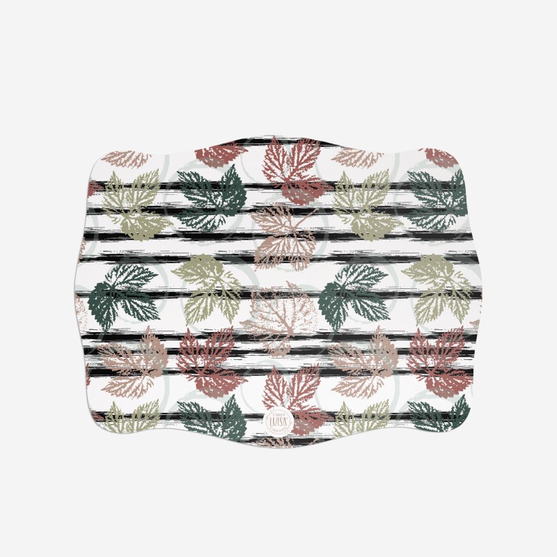 Sottopiatti "Eleganza d’autunno", Collezione Autunno - Le Tavole di Luisa