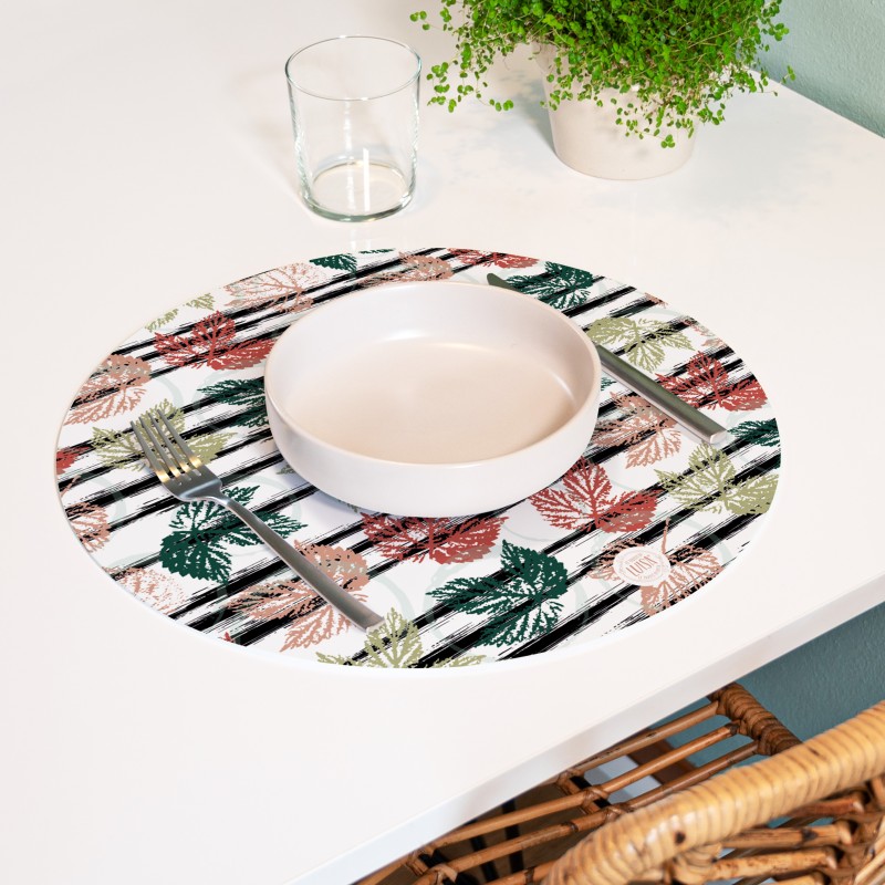 Sottopiatti "Eleganza d’autunno", Collezione Autunno - Le Tavole di Luisa