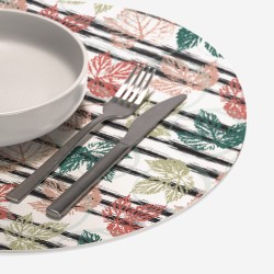 Sottopiatti "Eleganza d’autunno", Collezione Autunno - Le Tavole di Luisa