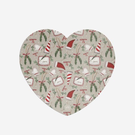 Sottopiatti "Santa Claus", Collezione Natale - Le Tavole di Luisa