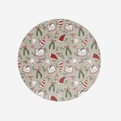 Sottopiatti "Santa Claus", Collezione Natale - Le Tavole di Luisa