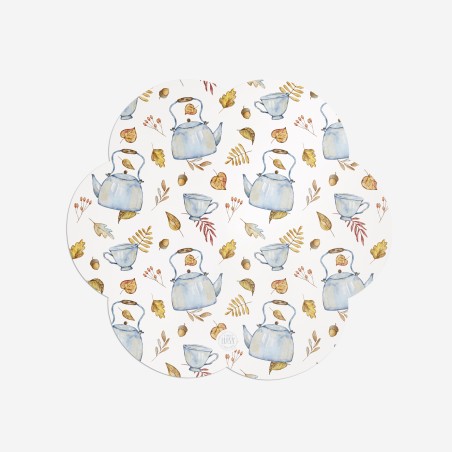 Sottopiatti “Relax d’autunno”, Collezione Autunno - Le Tavole di Luisa