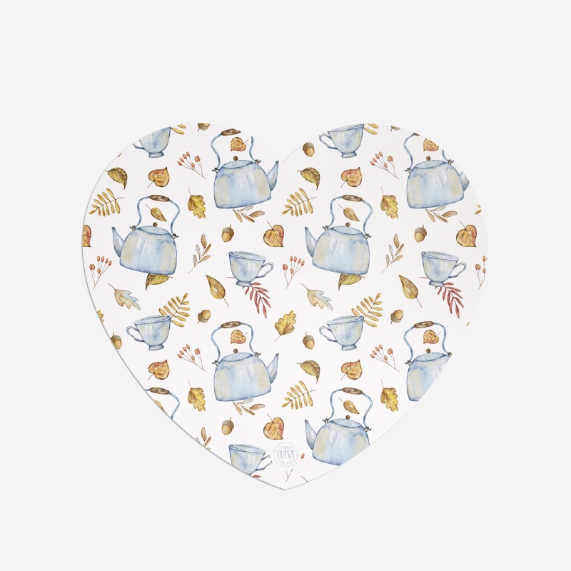 Sottopiatti “Relax d’autunno”, Collezione Autunno - Le Tavole di Luisa