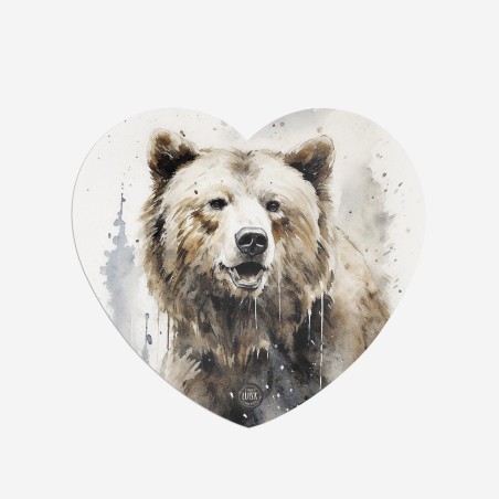 Sottopiatti "Orso Bruno", Collezione Montagna - Le Tavole di Luisa