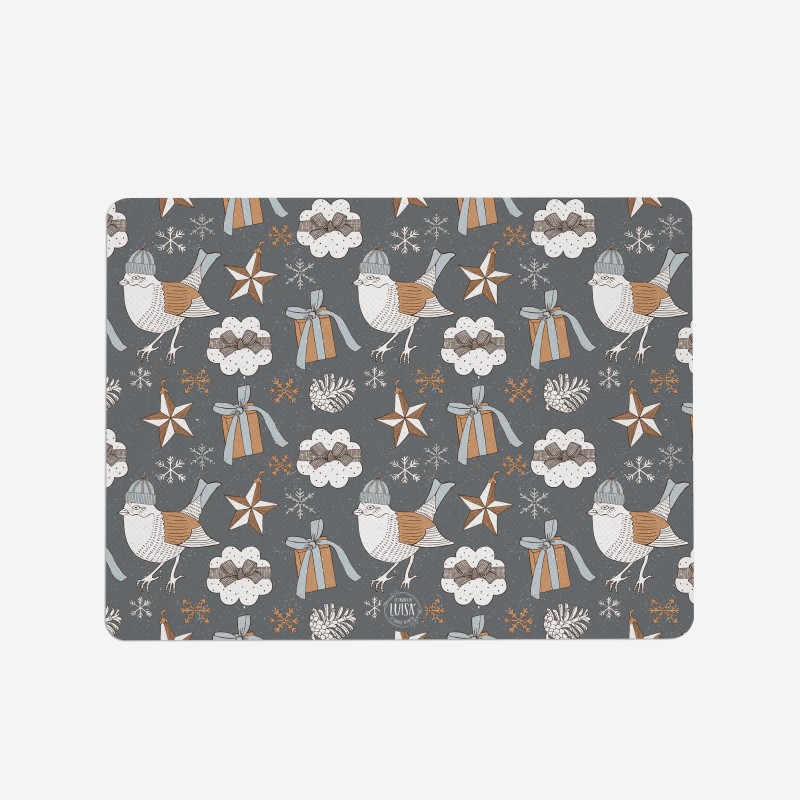 Tovagliette "Inverno in tavola", Collezione Natale - Le Tavole di Luisa