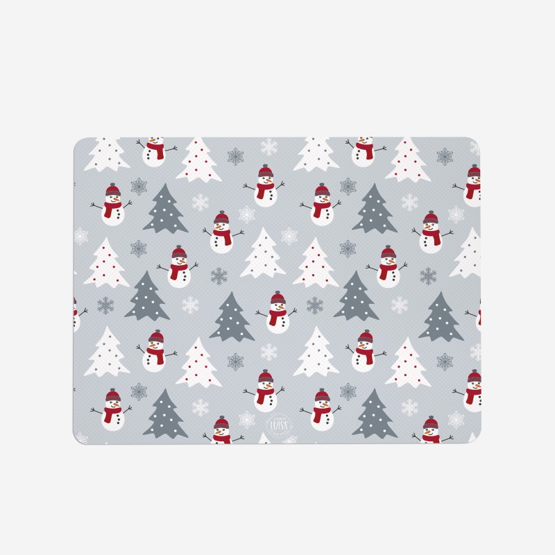 Tovagliette "Allegria d’inverno", Collezione Natale - Le Tavole di Luisa