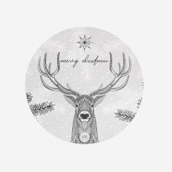 Tovagliette "Cervo Natalizio", Collezione Natale - Le Tavole di Luisa