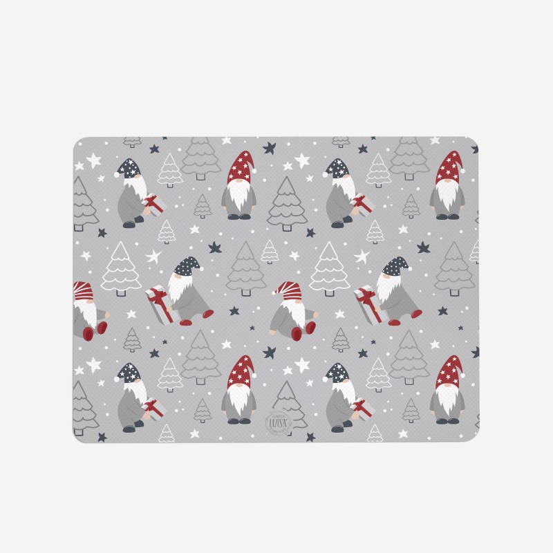 Tovagliette "Gnomi di Natale", Collezione Natale - Le Tavole di Luisa