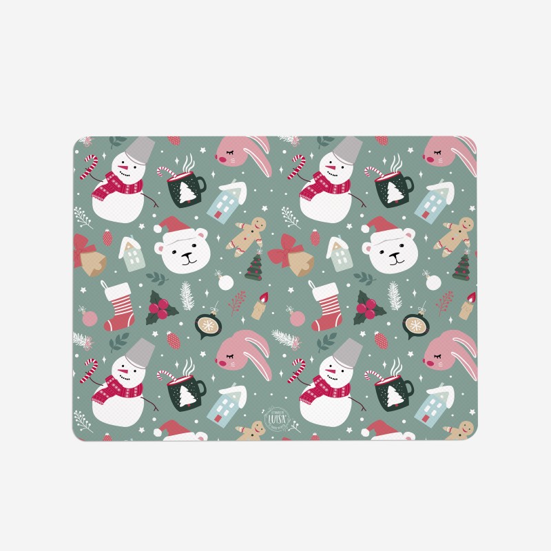 Tovagliette "Natale Giocoso", Collezione Natale - Le Tavole di Luisa