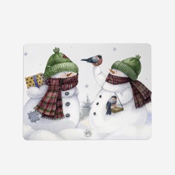 Tovagliette "Pupazzi di neve giocosi", Collezione Natale - Le Tavole di Luisa