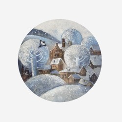 Tovagliette "Villaggio d’Inverno", Collezione Natale - Le Tavole di Luisa