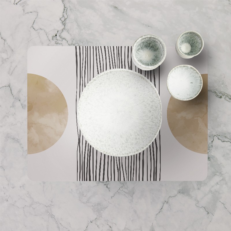 Tovaglietta "Atmosfera artistica", Collezione Decorativo - Le Tavole di Luisa