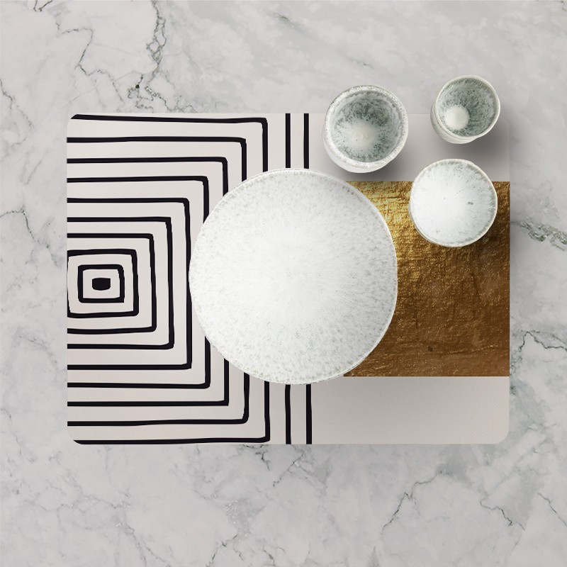 Tovagliette "Geometria Artistica", Collezione Decorativo - Le Tavole di Luisa