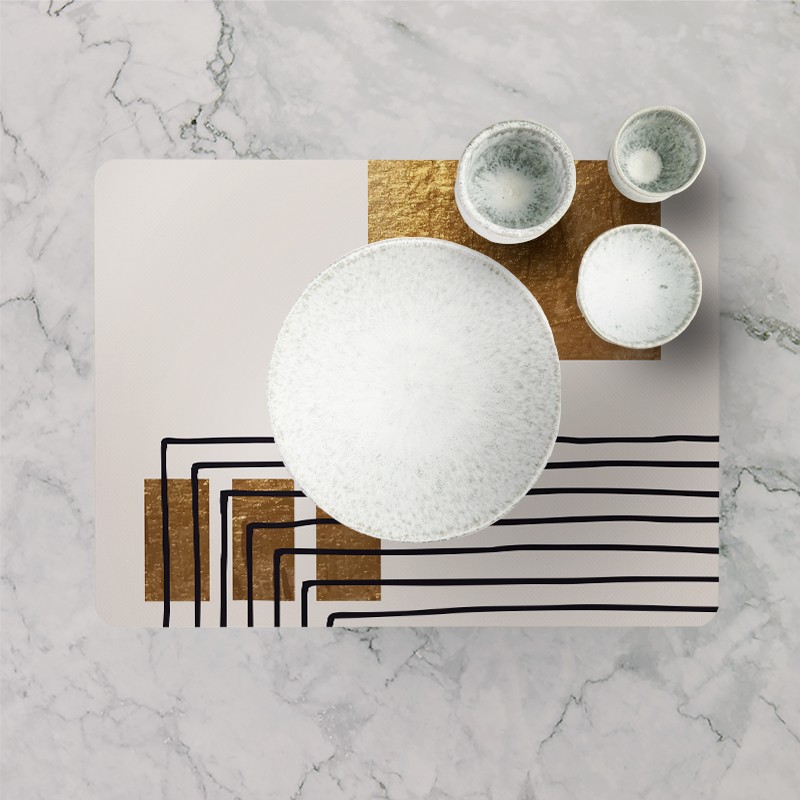 Tovagliette "Linee d’Arte", Collezione Decorativo - Le Tavole di Luisa