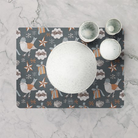 Tovagliette "Inverno in tavola", Collezione Natale - Le Tavole di Luisa