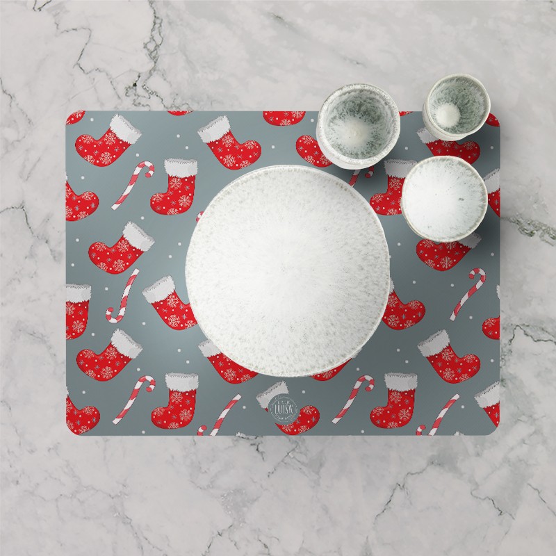 Tovagliette "Natale Festoso", Collezione Natale - Le Tavole di Luisa
