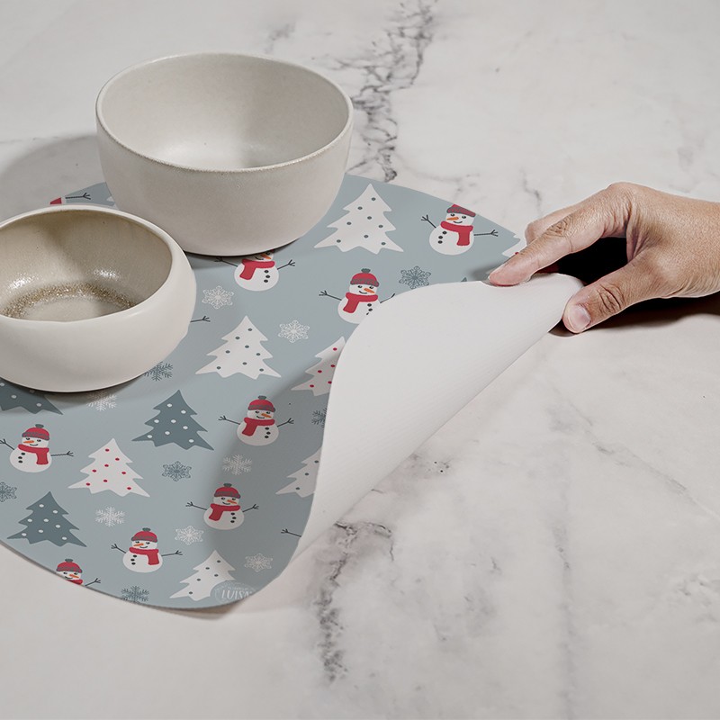 Tovagliette "Allegria d’inverno", Collezione Natale - Le Tavole di Luisa