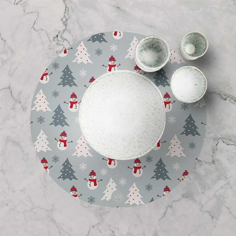 Tovagliette "Allegria d’inverno", Collezione Natale - Le Tavole di Luisa