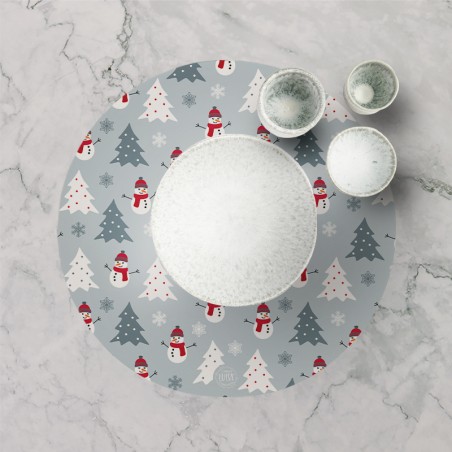 Tovagliette "Allegria d’inverno", Collezione Natale - Le Tavole di Luisa